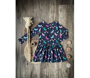 Jersey - Dreaming Unicorn dunkelblaugrau schwarz